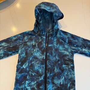 KIDS All In Motion Blue Light Rain Jacket Size M (8/10)